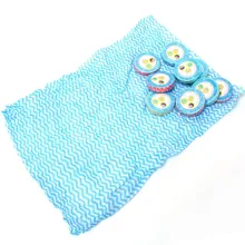 10 шт. Сжатое полотенце путешествия протирать нетканый материал расширяемый просто добавить воду туристическое снаряжение наружное полотенце#15