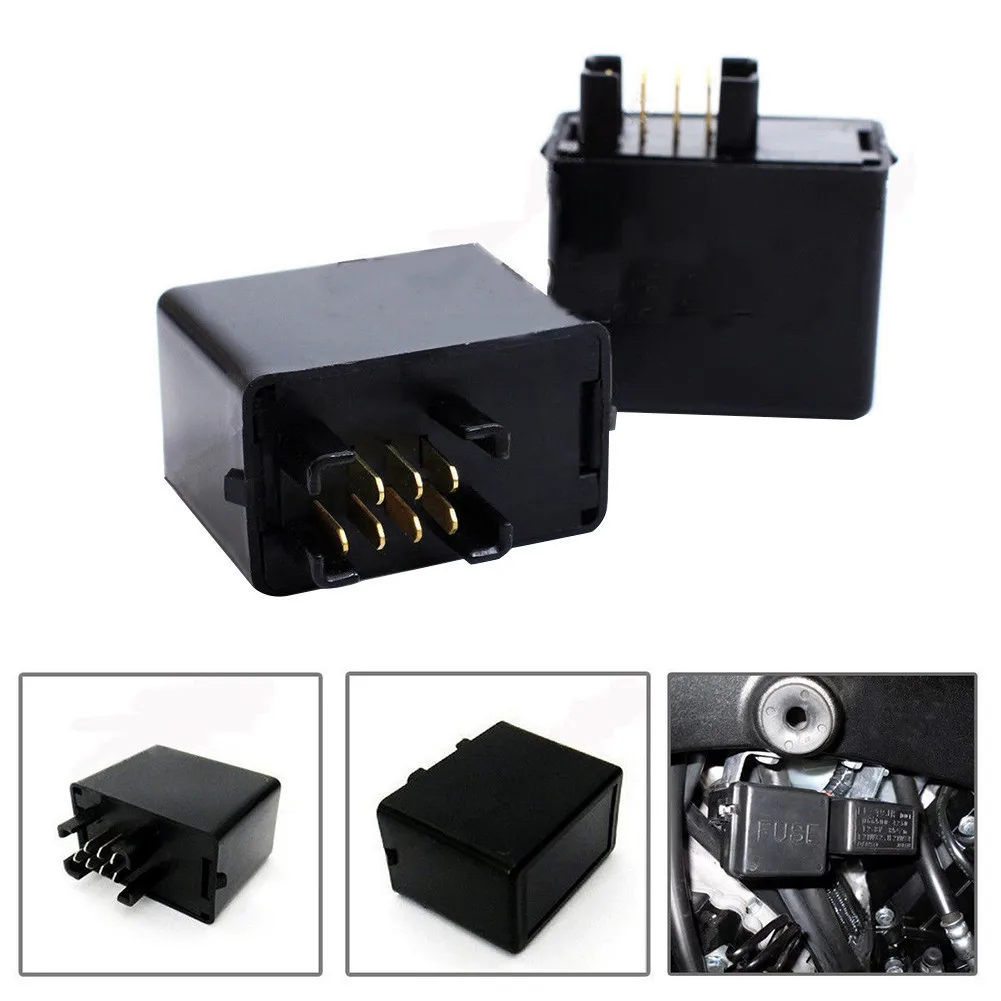 7 Pin Светодиодный индикатор реле Flasher для Suzuki GSXR GSX 600 750 VL VZ 800 GS SV 1000 S (CA199) мотоциклы