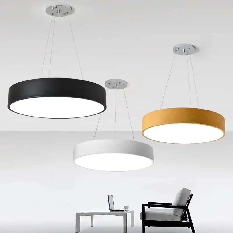 Diameter 400mm Modern round pendant light office/factory/home/bedroom &amp dinning room restaurant | Лампы и освещение