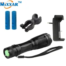 zk30 LED Bike Light e17 CREE XM-L T6 4000 Lumens High Power Focus Zoomable LED Cycling Bike Bicycle Front Head Light