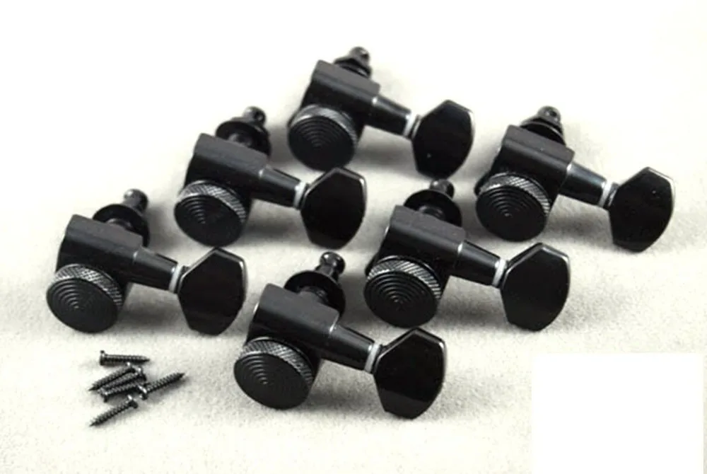 6R Black Guitar Locking Tuners JN 07 SP Lock Fits Strat Tele Nein