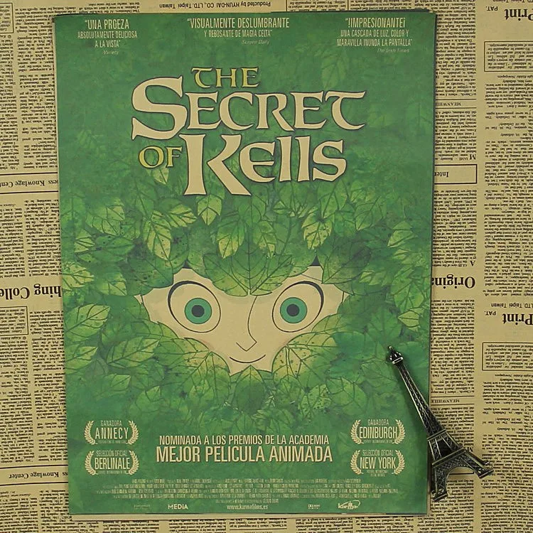 Крафт-бумага Kell's Secret в стиле ретро декоративная живопись картины основная