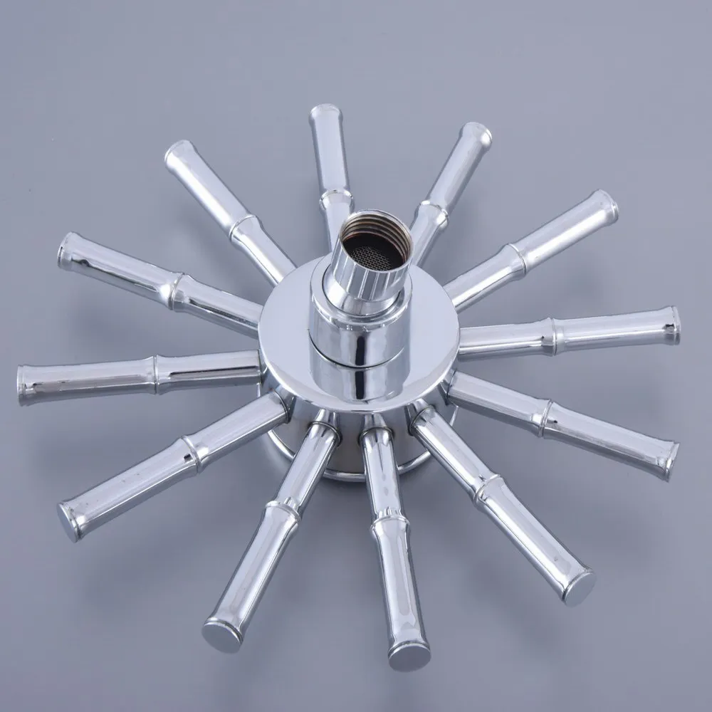 

Polished Chrome Bamboo Shape Sunflower Waterfall Shower heads Rainfall Shower Head Rain Shower Bsh230