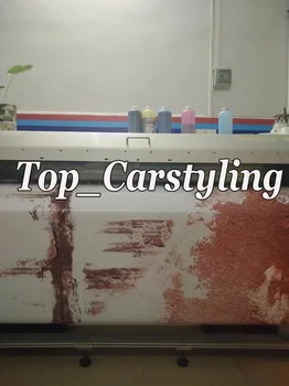 

Rust Vinyl Car Wrap film with Bubble Free For Car Covering Whole car wrapping styling size 1.52x30m/ 5x98ft roll