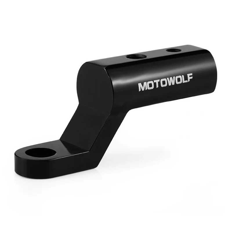 

Aluminum Alloy Scooter Rear View Handlebar Motorcycle Mirror Mount Adapter