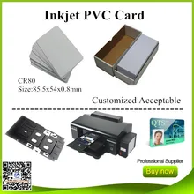 Пластик для струйной печати ПВХ карты для epson canon струйных принтеров R290 R330 T50 L800 R230R300 R310 R390 Rx680 T50 T60 A50, 50 шт в наборе