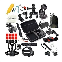 Sport camera accessories Action Camera accessories Chest belt Head belt Selfie stick act