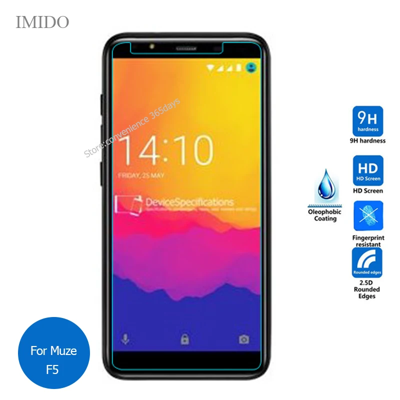 

For Prestigio Muze F5 Tempered Glass Screen Protector 2.5 9h Safety Protective Film For PSP 5553 On F 5 Lte PSP5553 PSP5553DUO