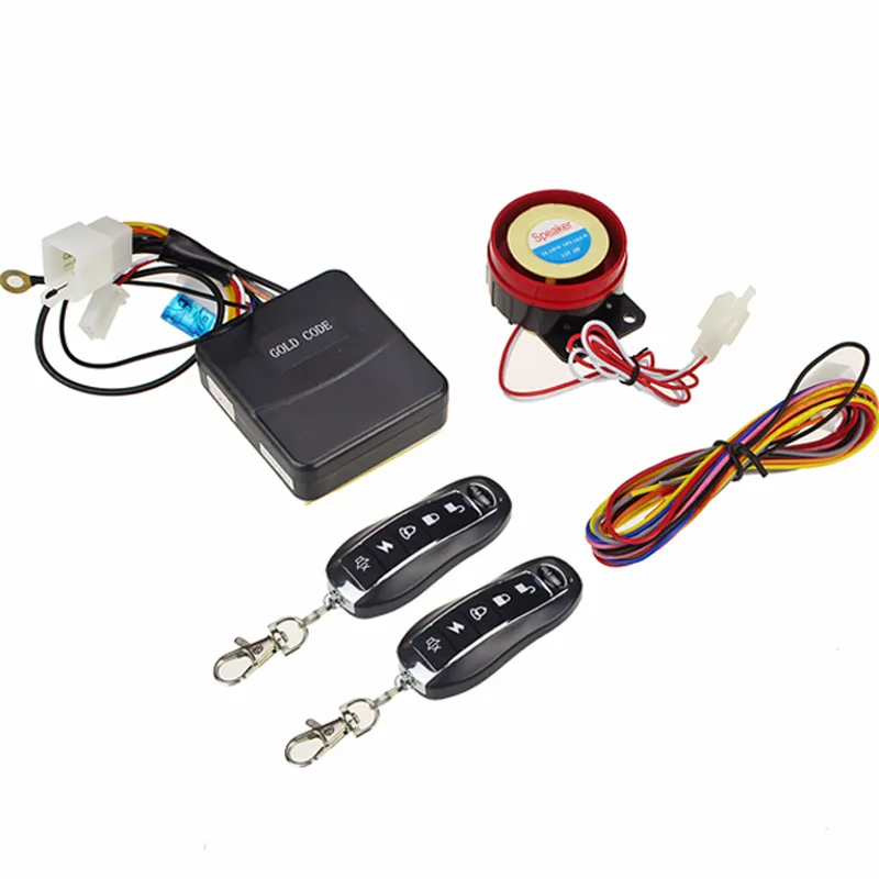 Motorcycle Scooter Alarm Anti Theft Portection System Moto