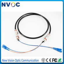 Открытый 3 м 2 ядра Мульти режим 50/125 SC/UPC-SC/UPC Волоконно-оптический водонепроницаемый мм Соединительный кабель соединительный кабель