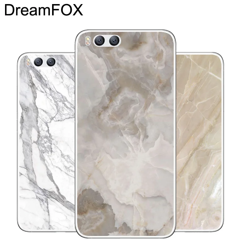 DREAMFOX L367 Fashion Marble Design Soft TPU Silicone Case Cover For Xiaomi Mi Note 2 3 4 5 6 8 SE M5 4C 4S 5C 5S 5X 6X A1 Plus |