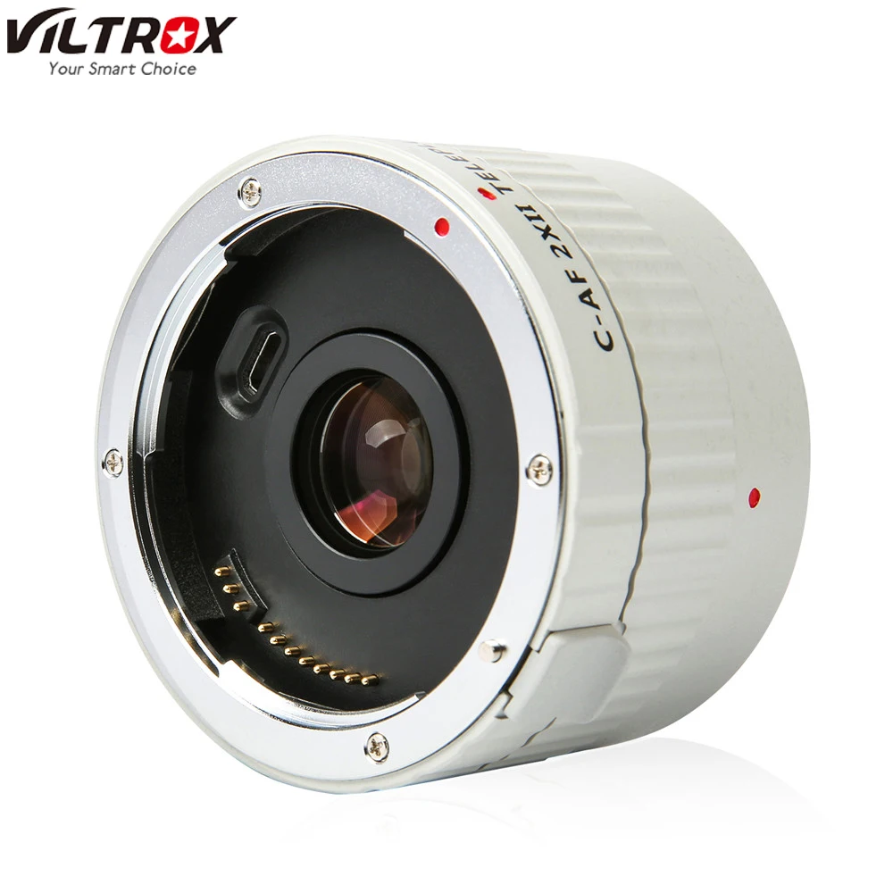 Телеобъектив VILTROX C-AF 2X II TELEPLUS с автофокусом 2.0X удлинитель для крепления объектива