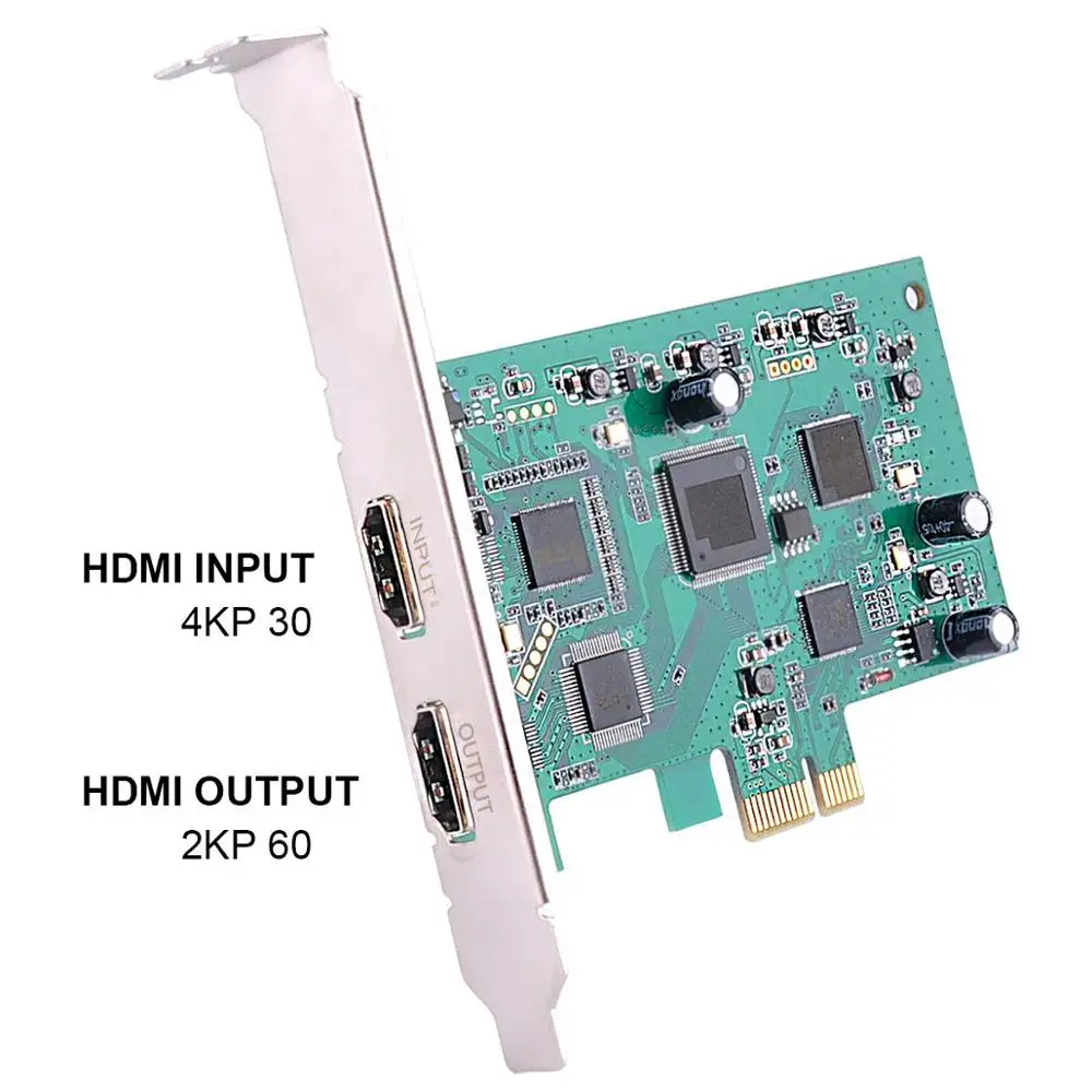  Y & H PCIE captura Tarjeta de transmisión en vivo HD 1080P 60FPS dispositivo de grabación de videoj