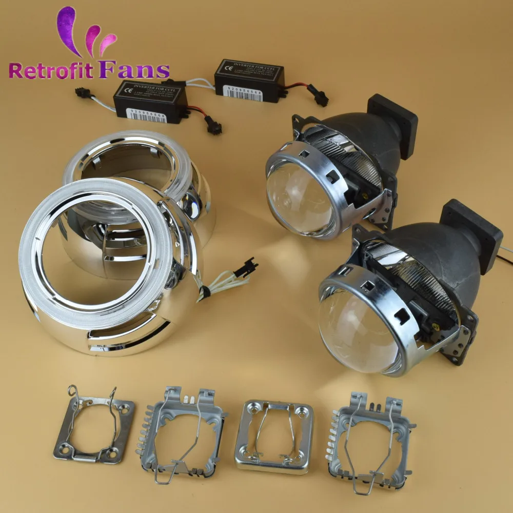 Hid Bi Xenon Projector Lens LHD for Car Headlight 3.0 Koito Q5 35W CCFL