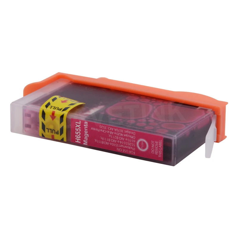 Чернильный картридж Plavetink 5 шт. сменный для HP 655 XL Deskjet 3525 5525 4615 4625 4525 6625 картриджи