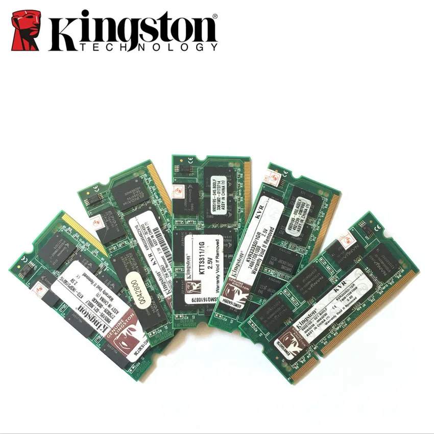 Для kingston DDR DDR1 1 Гб 2 Гб 333 МГц PC-2700S 1 г ноутбук оперативная память SODIMM 333 подходит для Intel, подходит для AMD PC2700S