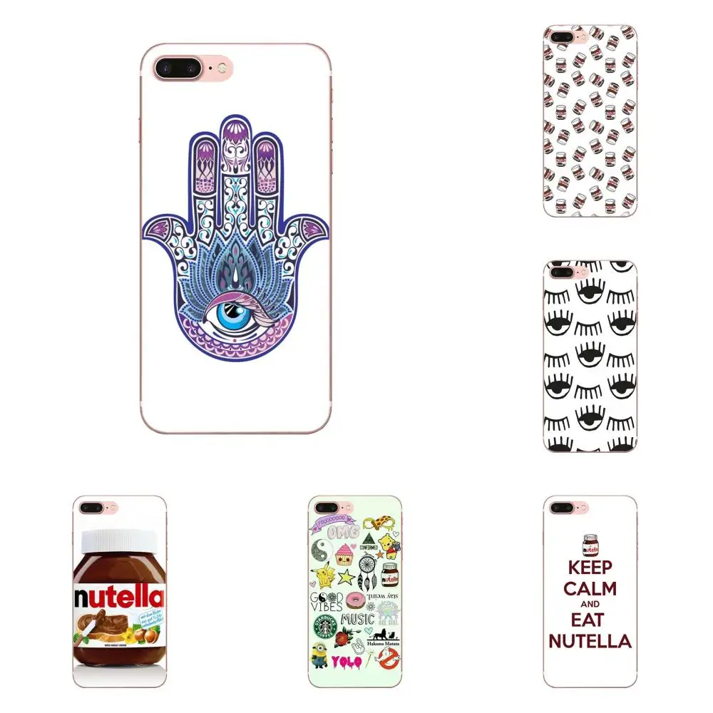 

For Huawei Honor 4C 5A 5C 5X 6 6C 6A 6X 7 7X 8 9 V8 V10 Y3II Y5II Y6II G8 P7 Play Lite Soft Cases Tumblr Nutella Dreamcatcher