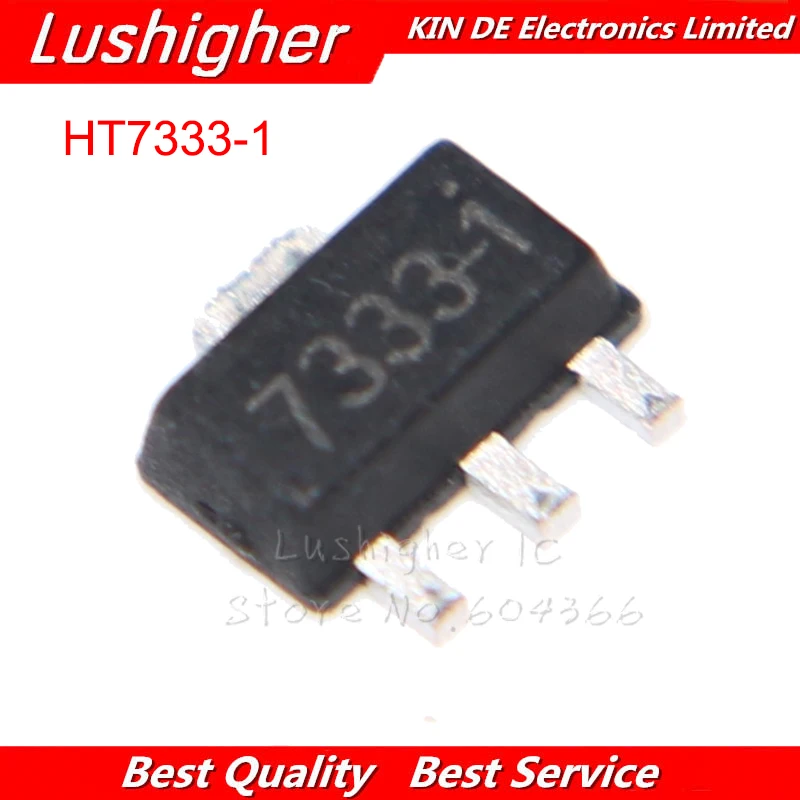 10 шт. HT7333-A СОТ-89 HT7333-1 SOT89 HT7333 7333-1 SMD 7333A-1 новый оригинальный IC | Электронные