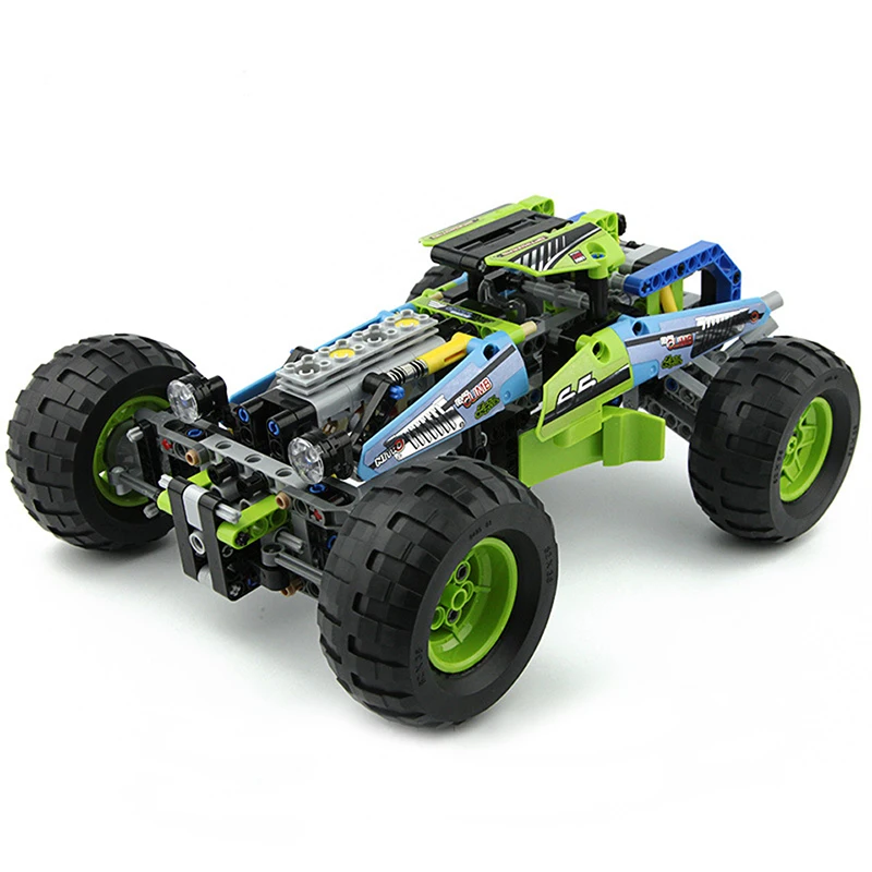 

2018 New Technic City Series 2-in-1 Formula Off-Roader Car DIY Model Building Blocks Toys For Children LegoINGlys Kid Boys Gifts
