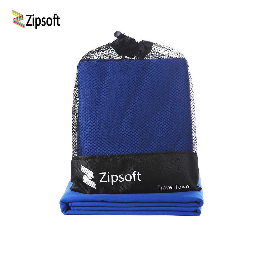 Пляжное полотенце Zipsoft s одеяло большое ультралегкое быстросохнущее банное из