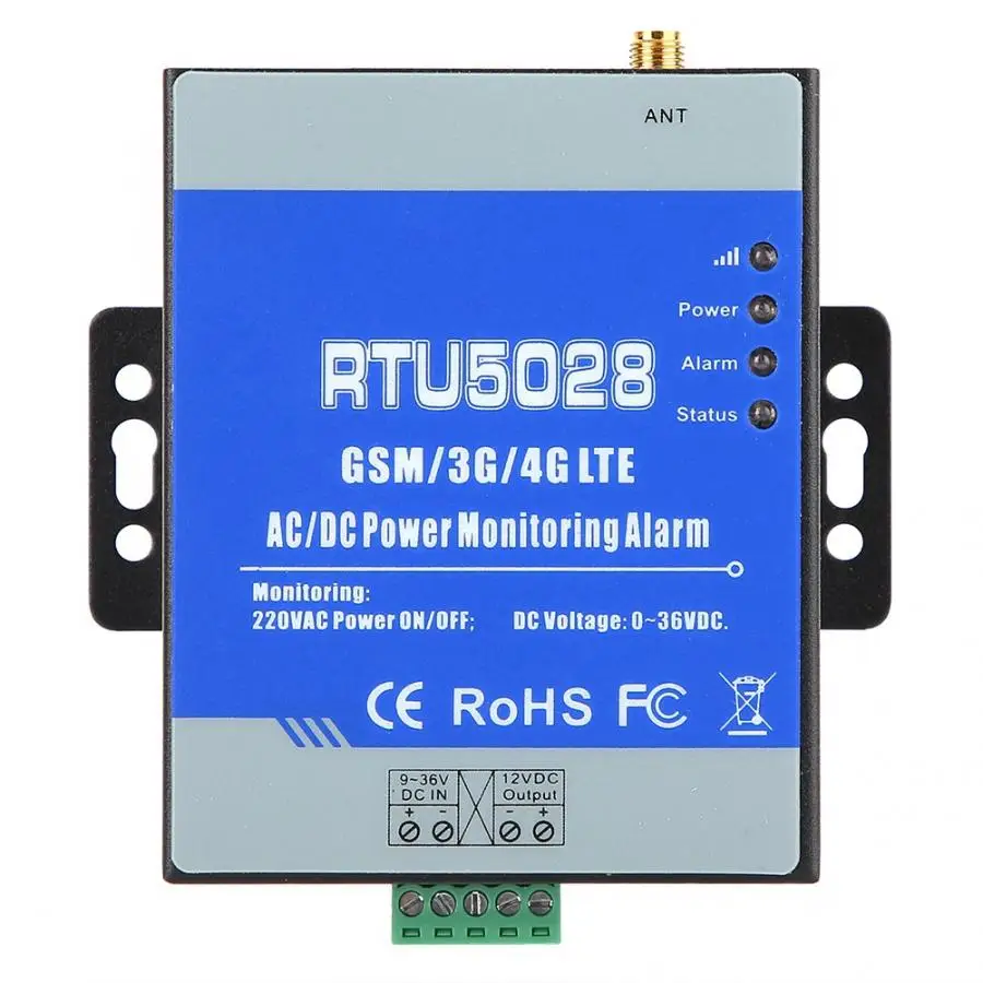 RTU5028 GSM мониторинг состояния напряжения питания/восстановление сигнализации 100-240 В