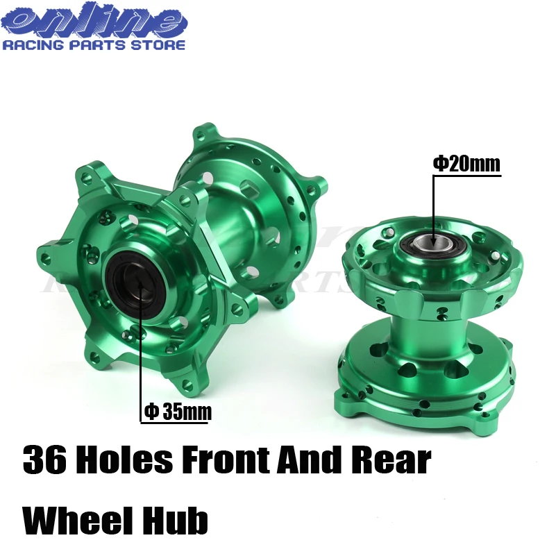 Buy New motorcycle Front Rear 36 holes Complete Billet