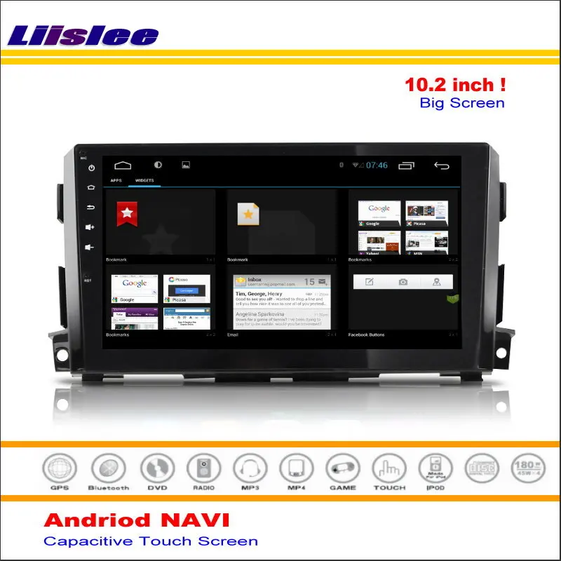 Excellent Liislee Car Android GPS Navigation System For Nissan Altima Teana L33 2013~2016 Radio Stereo Video Multimedia ( No DVD Player ) 4