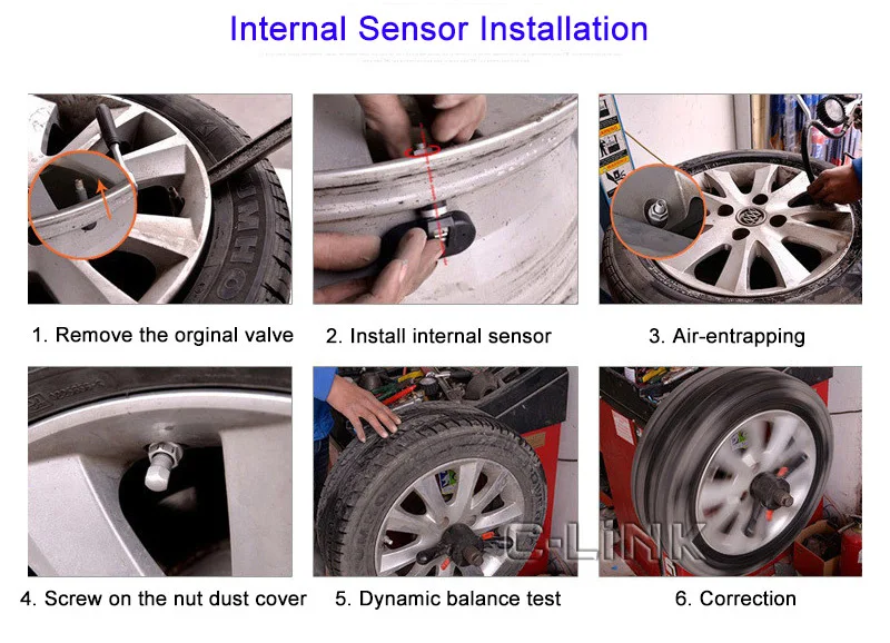 Автомобильная система контроля давления в шинах TPMS с 4 внутренними датчиками солнечного заряда ЖК-дисплей монитор давления в шинах поддержка бар/PSI