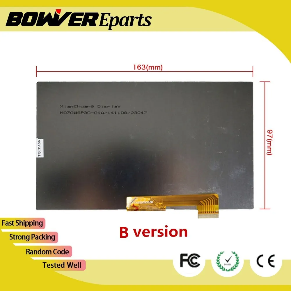^ A+ 163* 97mm LCD display Matrix For 7 ^ A+ 163* 97mm LCD display Matrix For 7