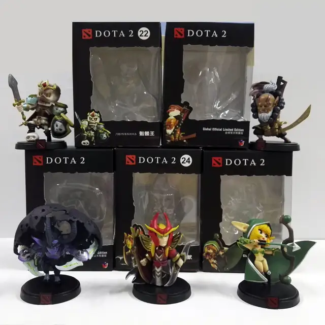 Us 898 49 Offdota 2 Game Snk Juggernaut Soul Guard Silence Windranger 5pcs Style Action Figuretoys Pvc Collection Dota2 For Christams In Action