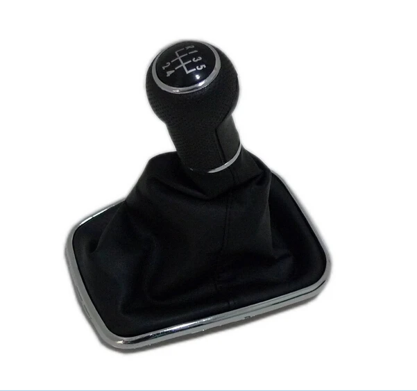Universal 5 Speed VW Bora Jetta Mk4 Golf Mk4 Gear Shift Knob with Black