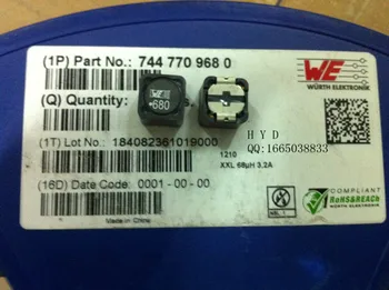 

7447709680 WE 680 68UH 3.2A 12X12X10MM WE manufacturer of SMD power inductors