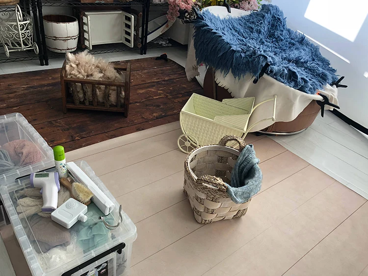 baby iron photo props