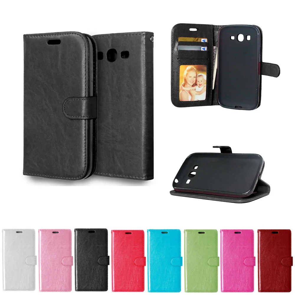 

Flip Case For Samsung GALAXY Grand Duos i9082 GT-i9082 i9080 Neo + Plus i9082c GT-i9082c i9060 GT-i9060 Leather Phone Cover