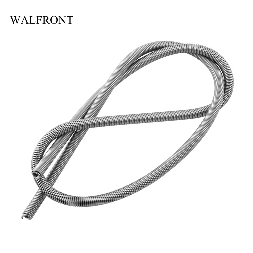 

WALFRONT Furnace Heating Element Coil Heat-resistant Silver Tone Heater Wire Electric Stove Coil Restring Line Tube Tools Parts