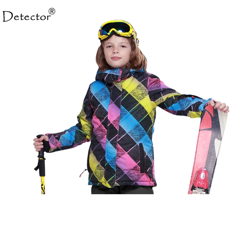 

Detector Kids Winter Clothing Set Skiing Jacket Snow Jacket-20-30 DEGREE Boys Ski Jacket Size128-176