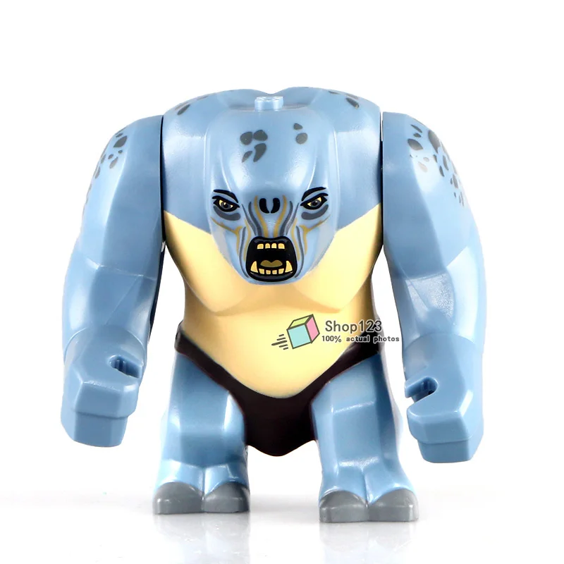 

Single WM223 Cave Troll MOC Lord of the Rings Mines Of Moria Action Custom Made Building Blocks Toys for Children