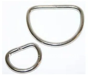 

wholesale by 1000PCS/10KGS/Carton M4X25X22 forged and welded AISI 316 stainless steel d ring