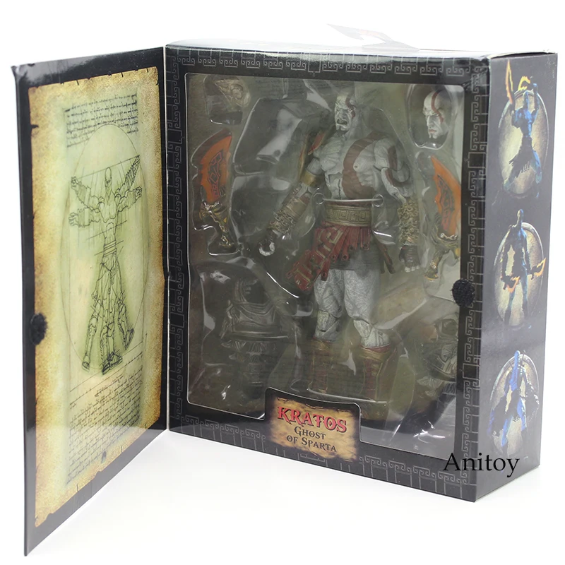 NECA God of War 3 призрак Спарты Кратос ПВХ фигурка Коллекционная модель игрушки 22 см KT1936