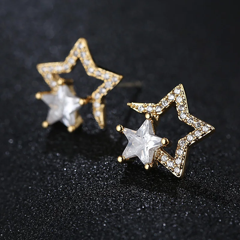 Dkny сережки звездочки. сережки звезды. серьги с подвеской звезда. серебряные серьги «звезды». сережки звездочки.