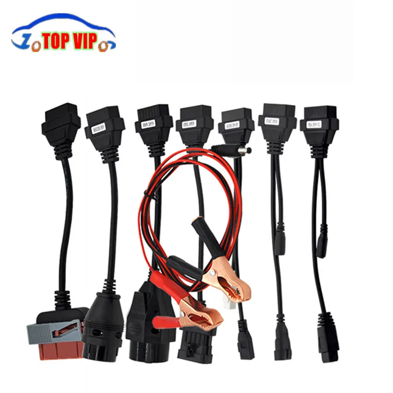 

Best car cables OBD OBD2 Full Set 8 Car Cables of Car for obd2 Scanners Parts Car OBD II scanner diagnostict cable