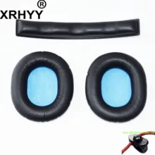 XRHYY remplacement bandeau réparation partie coussinets d'oreille avec bandeau oreillettes housse de coussin Kit pour Sennheiser HD8 HD7 HD6 DJ casque