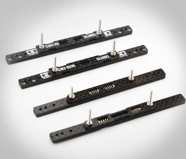

Carbon Reinforcing Plate for 13/19mm Roller with Spring Front Roller Stay 15497/15495 for Tamiya Mini 4WD Racing Car Model