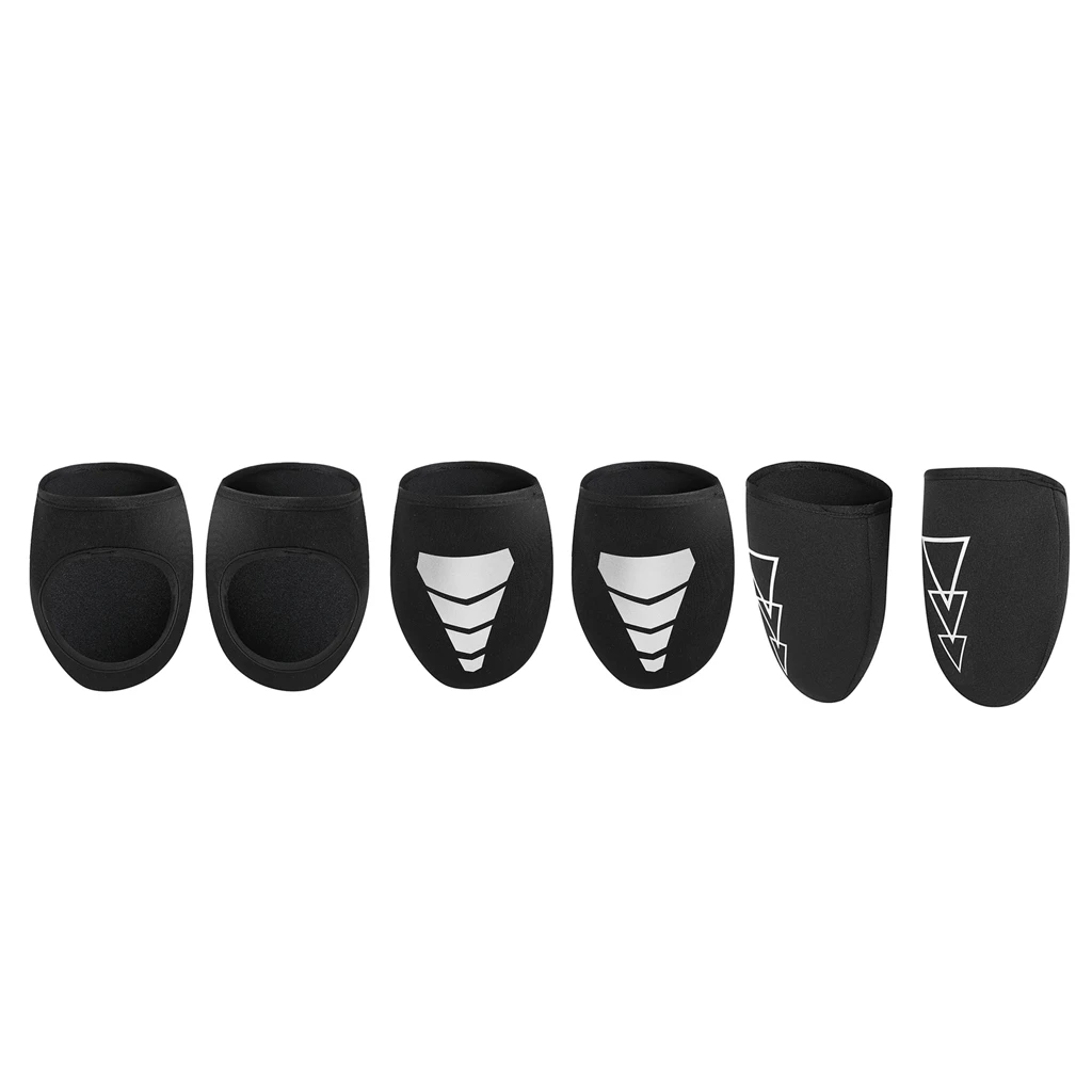 Windproof Cycling Shoes Cover Abrasion Resistant Half Shoe Covers for MTB/BMX Bicycles 3 Colors Available for Your Choice