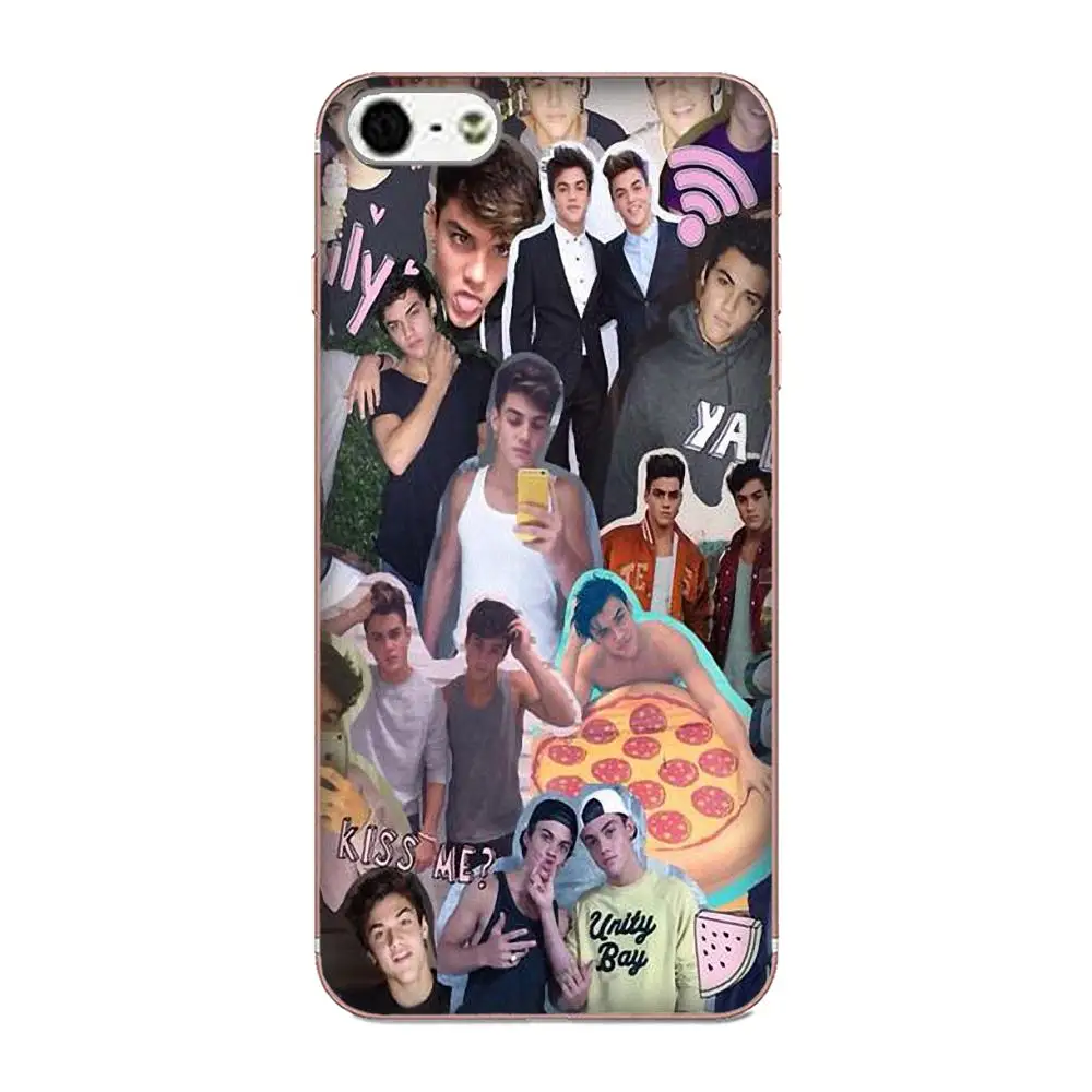 Ультратонкий Жесткий Чехол для Apple iPhone X XS Max XR 4 4S 5 5C 5S SE 6 6S 7 8 Plus Dolan Twins