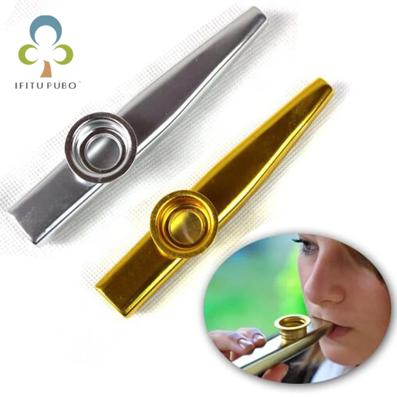Instrument de Musique Kazoo Adulte Enfants Aluminium Bouche Fl/ûte Kazoo Instrument de Musique Jouet
