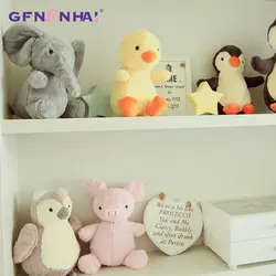 1 шт. 22 см милые животные плюшевые игрушки kawaii Пингвин слон свинья курица куклы мягкие игрушки для Для детей подарок на день рождения
