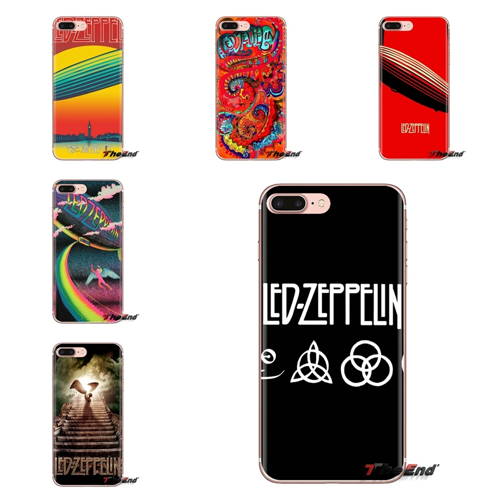 

Rock Band Led Zeppelin For Huawei Mate Honor 4C 5C 5X 6X 7 7A 7C 8 9 10 8C 8X 20 Lite Pro Transparent Soft Cases Covers