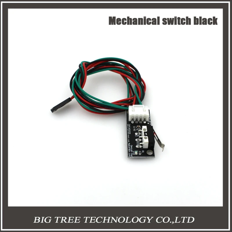 

1pcs High Quality Black Mechanical Endstop without the wheel For Reprap ramps 1.4 3D printer With independent packing