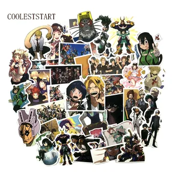 

100PCS/set My Hero Academia Decal Stickers My School Of Heroes For Laptop Luggage Car Skateboard Phone Decal Sticker Car Styling